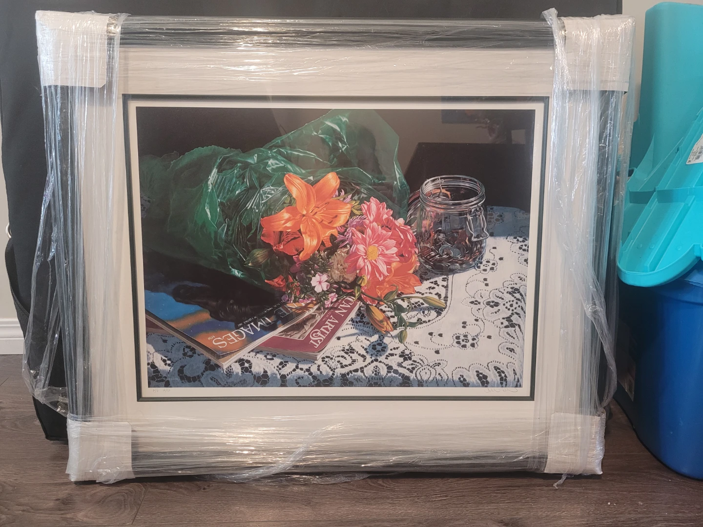 Signed and Numbered Still Life Art Print by Adeline Halvorson - photo 2