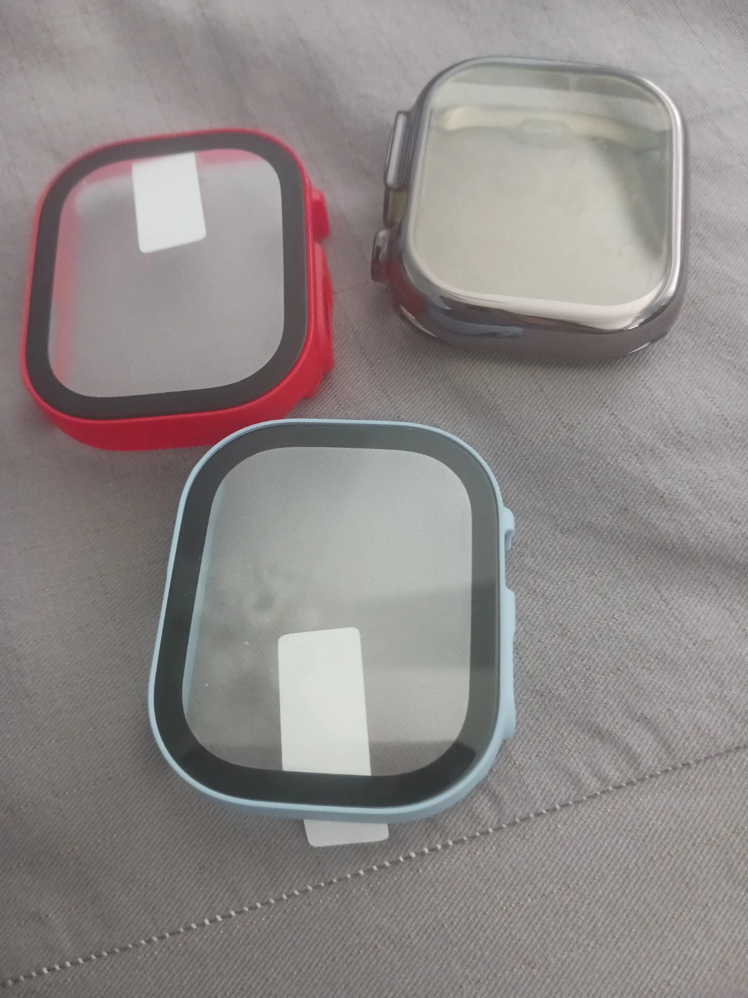 Set of 3 Protective Smartwatch Cases