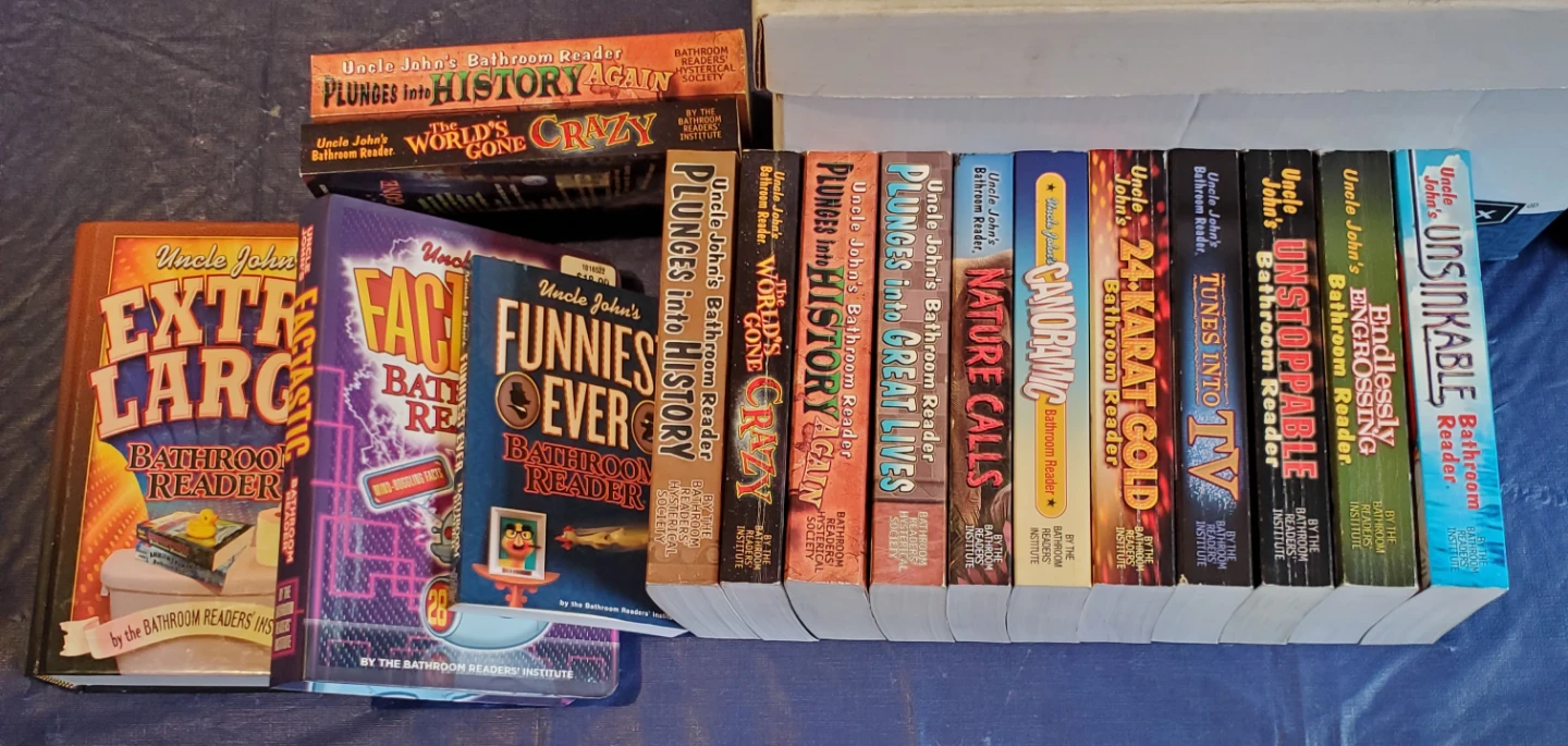 16 Uncle John's Bathroom Reader Books