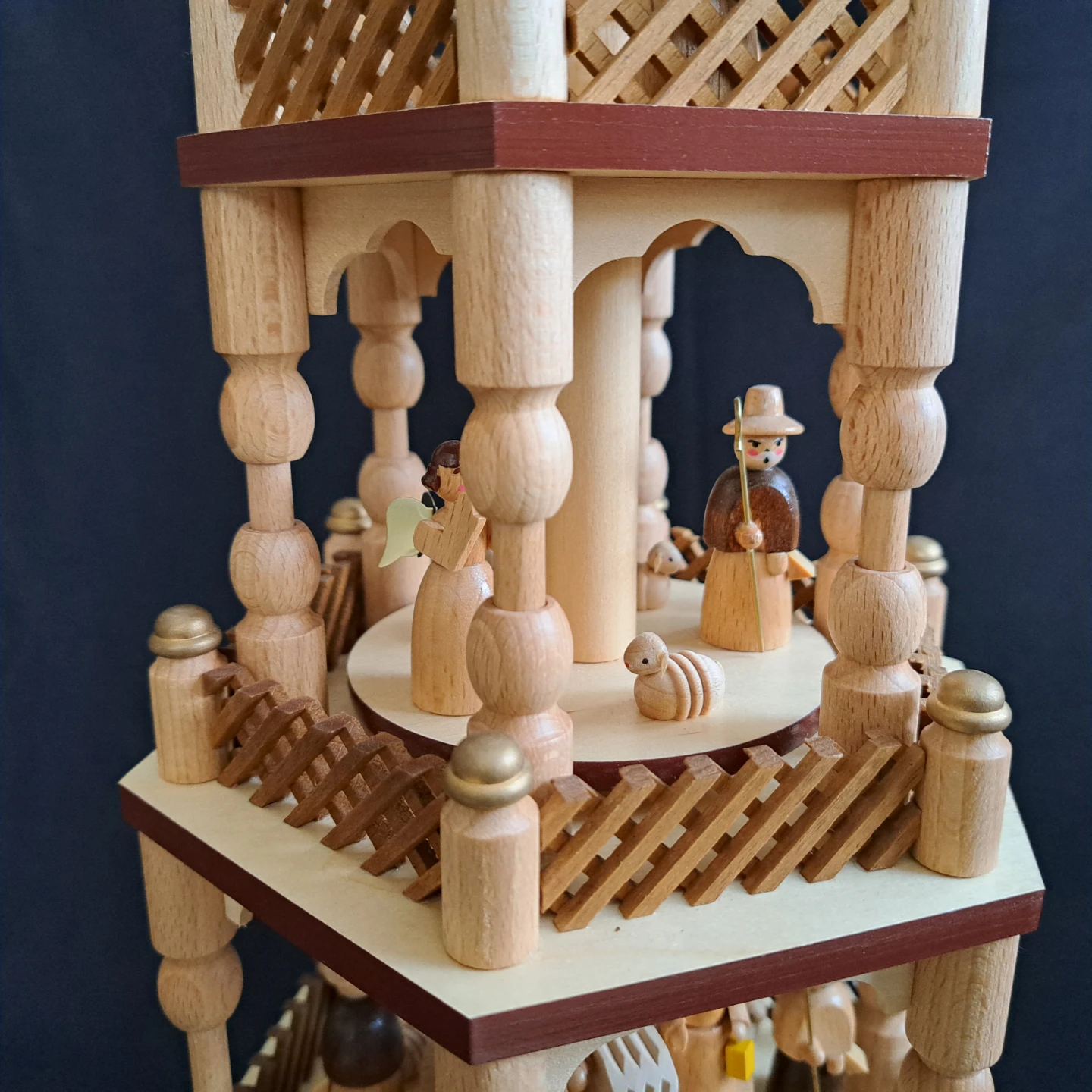 Authentic German Handcrafted Christmas pyramid - photo 2