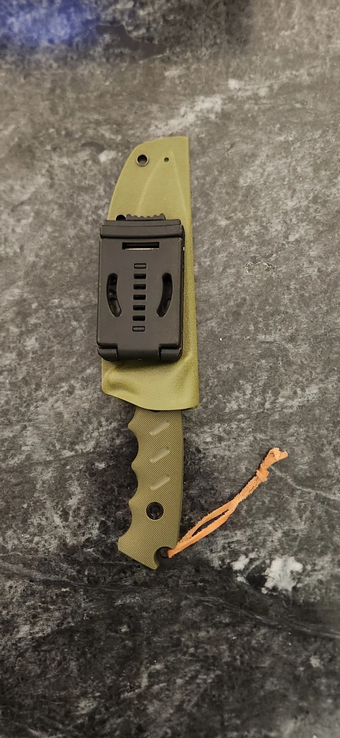 New Stainless Tanto Knife with Sheath - photo 2