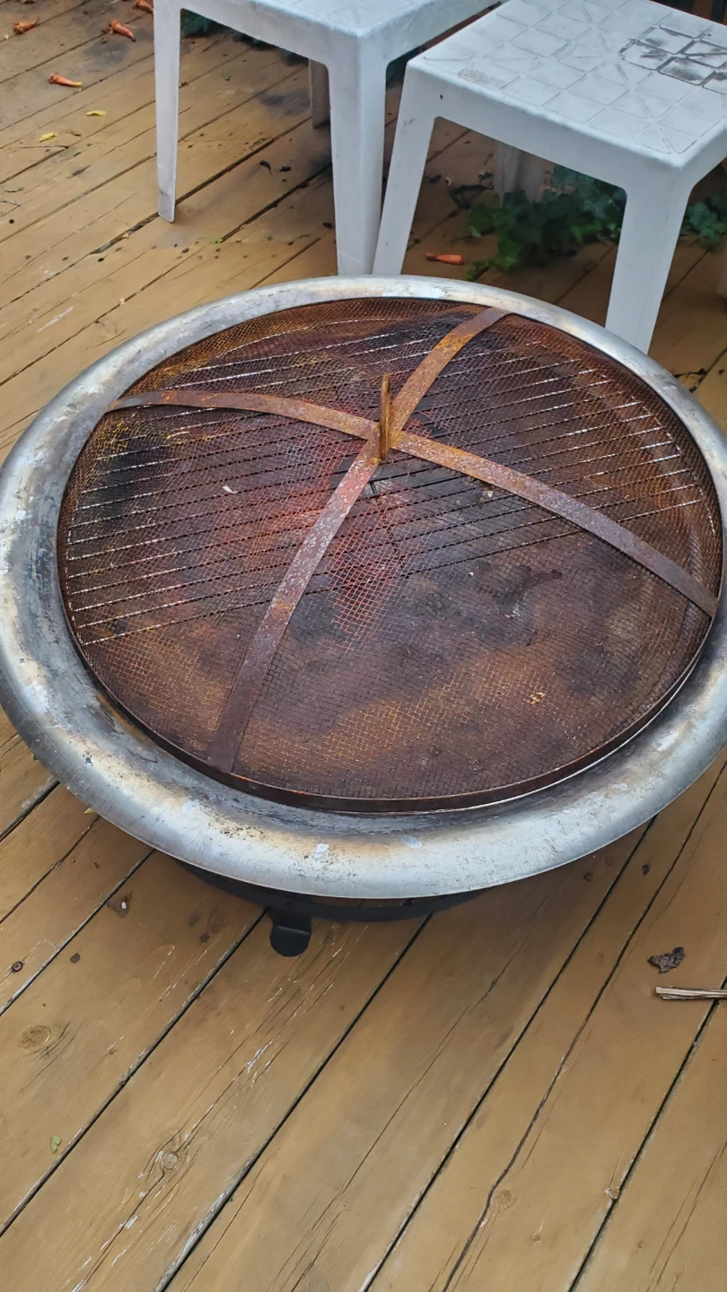 Outdoor Metal Fire Pit - photo 2