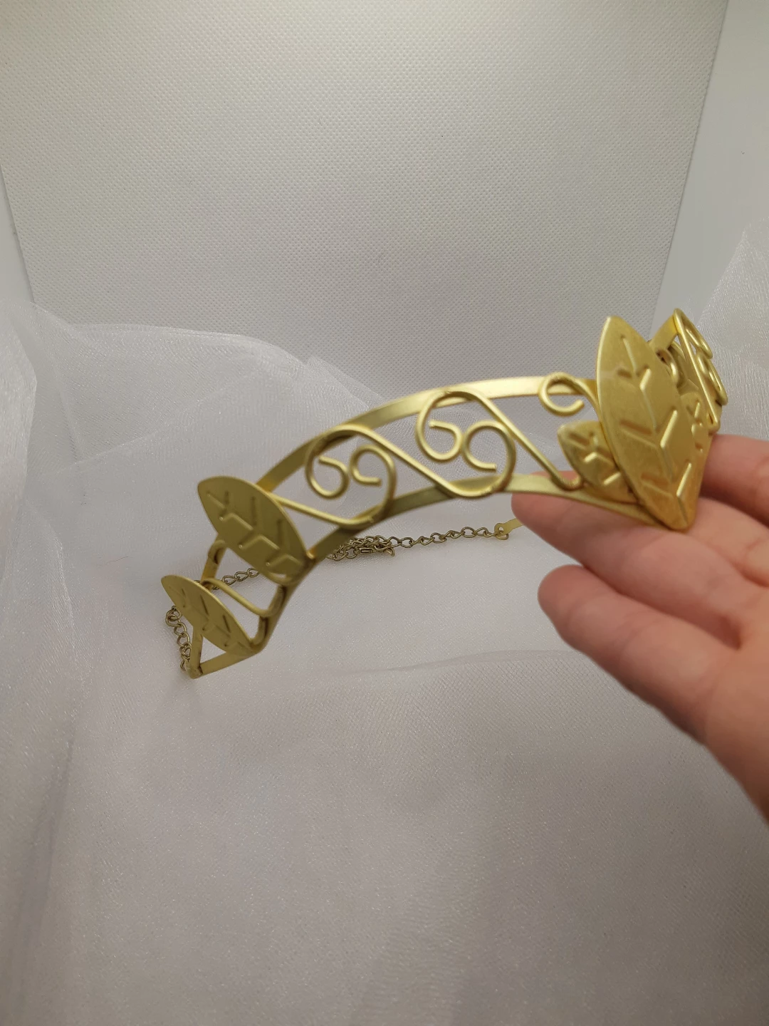 Gold Tone Goddess Tiara Costume Accessory - photo 5