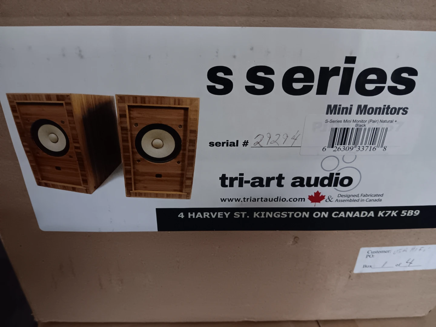 Tri Art Audio Mini Monitors S Series - photo 3