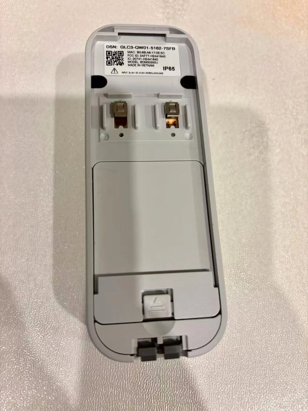 Blink Video Doorbell with Sync Module White - photo 4