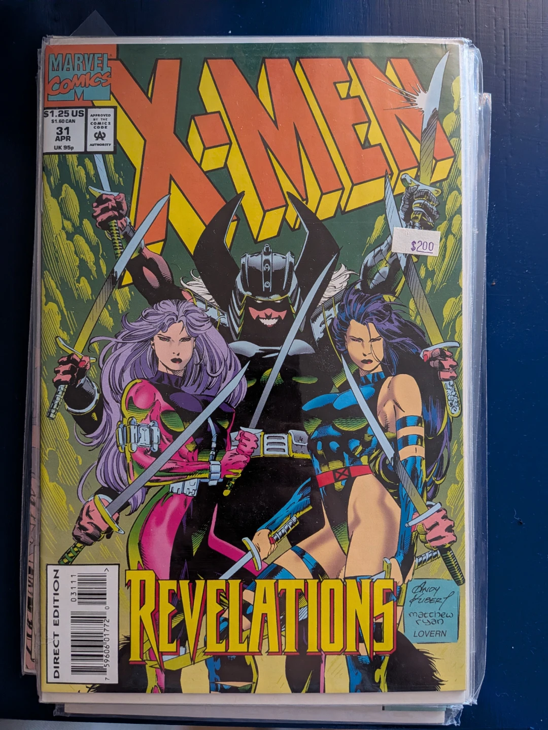 Lot of 5 Vintage Marvel X-Men & Wolverine Comic Books - photo 2