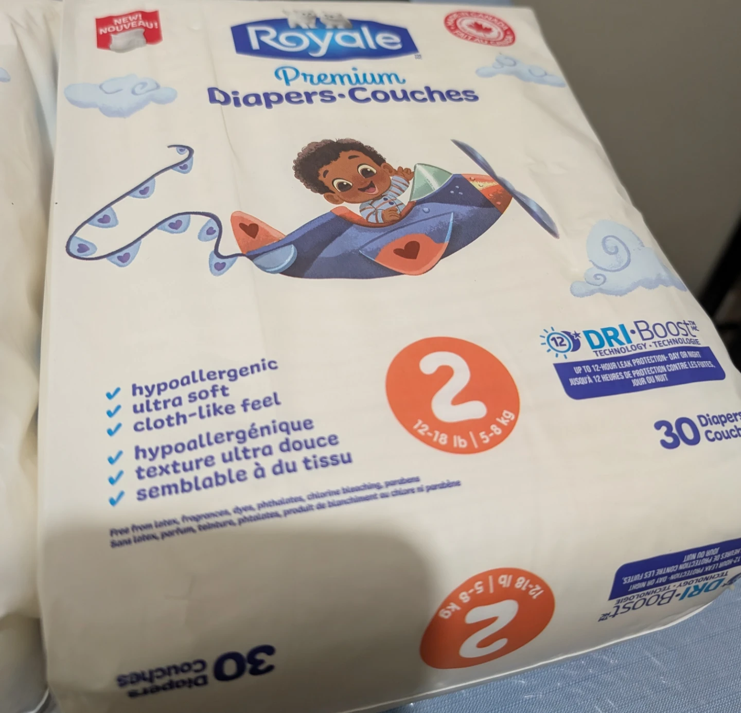 2 Packs of Royale Premium Diapers Size 2 - photo 3