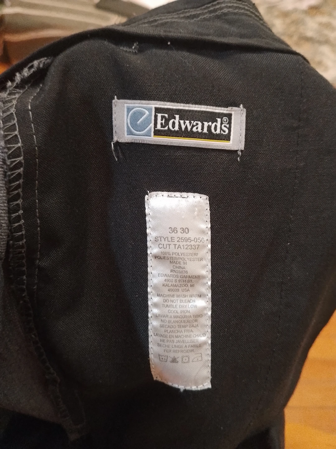 EDWARDS Grey Trousers - Waist 36 / Length 30 - photo 3