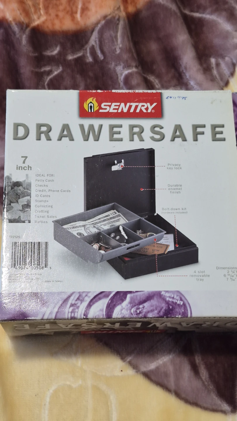 Sentry Drawer Safe 7 inch - photo 4