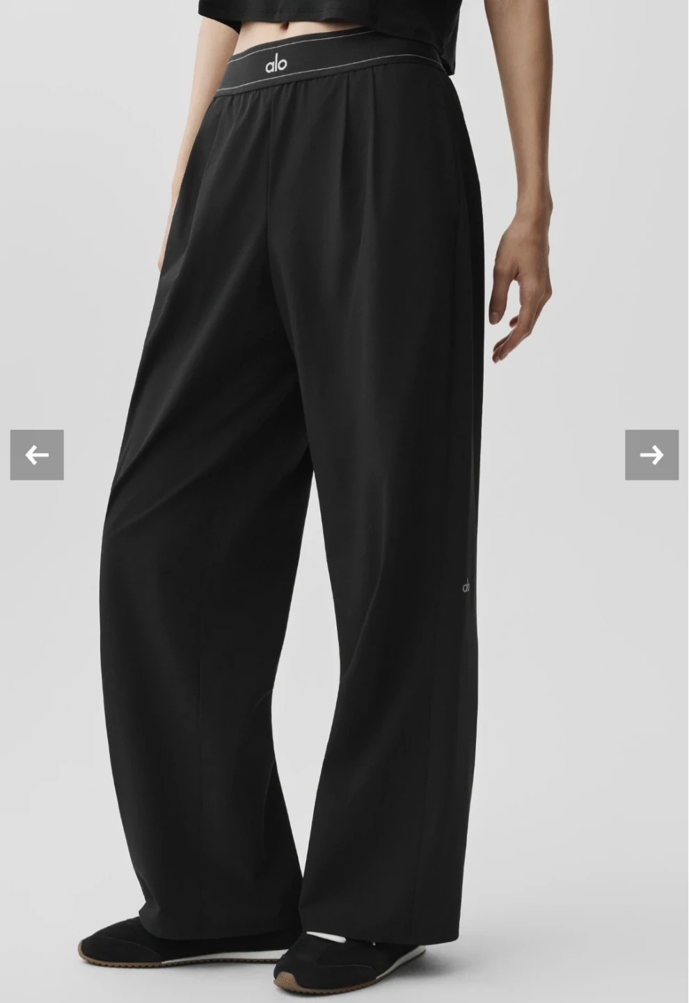 New Alo Yoga Suit Up Trousers ( Panda with tag) - M - photo 2