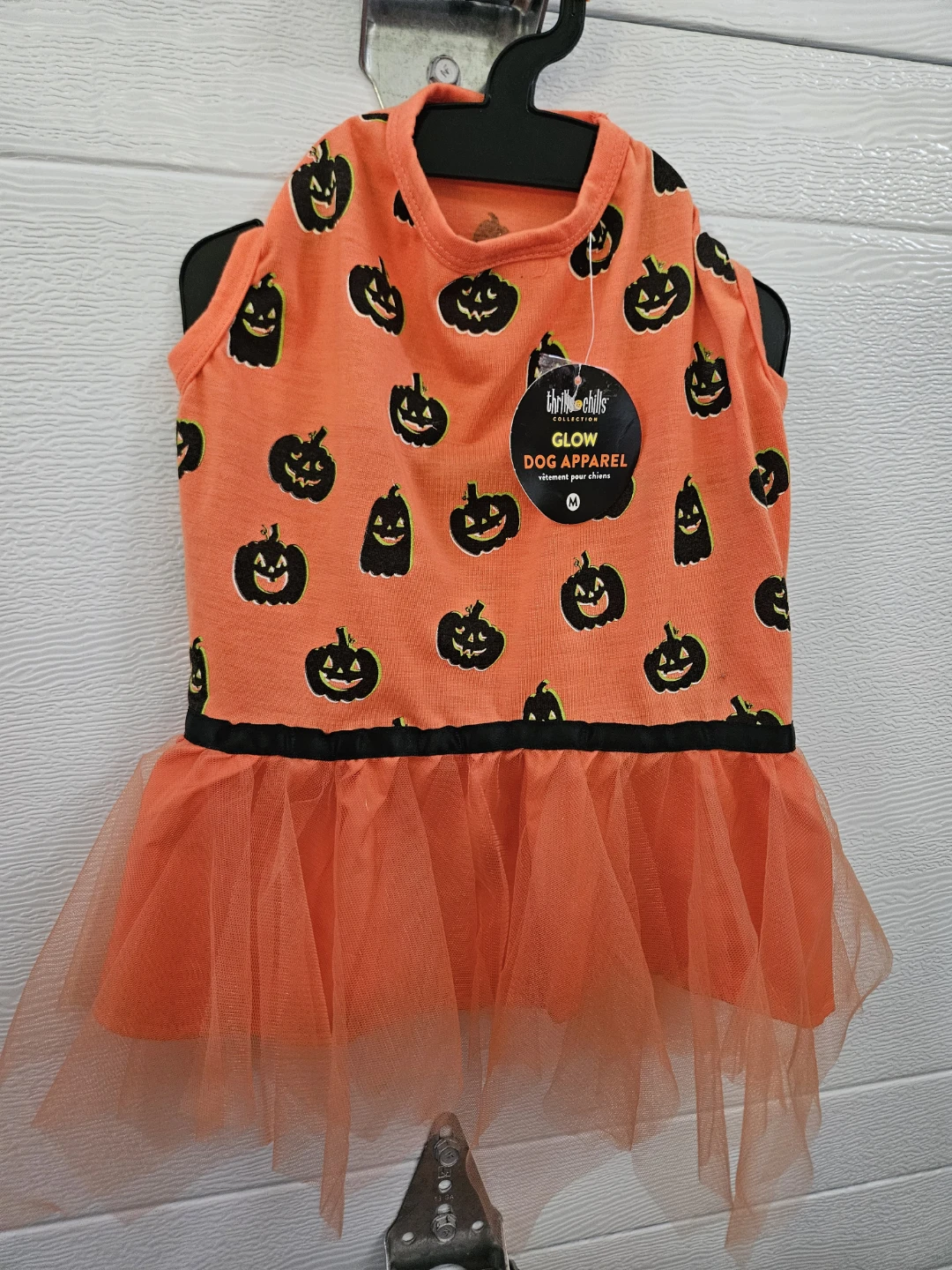 Thrill & Chills Glow Pumpkin Dog Dress