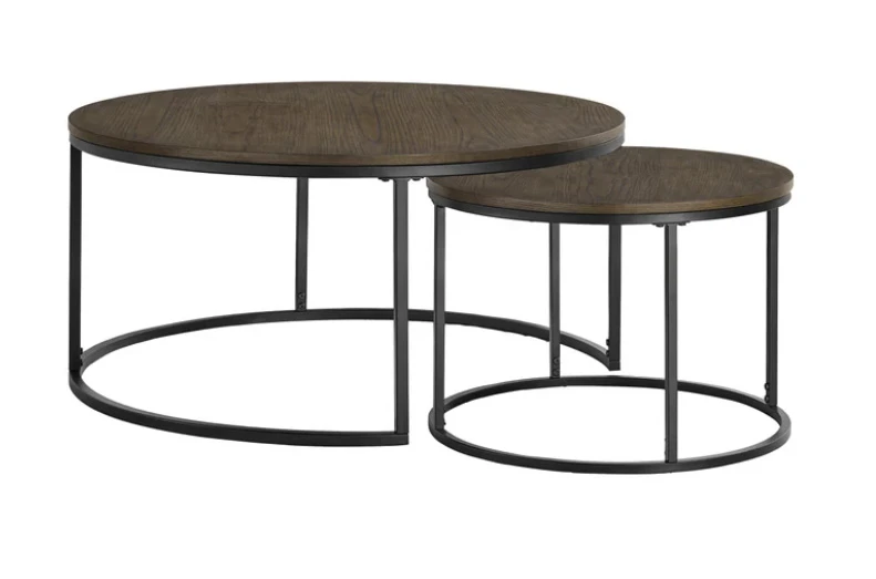 Bayside Furnishings 2-piece Nesting Table Set - photo 5