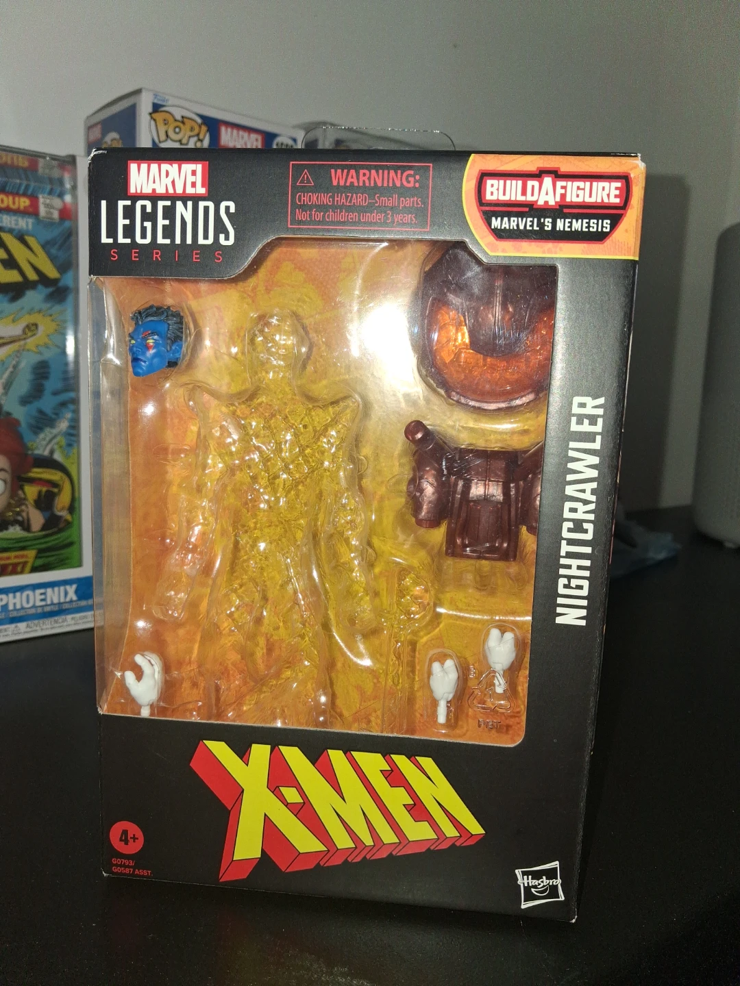 Hasbro Marvel Legends X-Men Nightcrawler  (Nemesis BAF) - photo 2