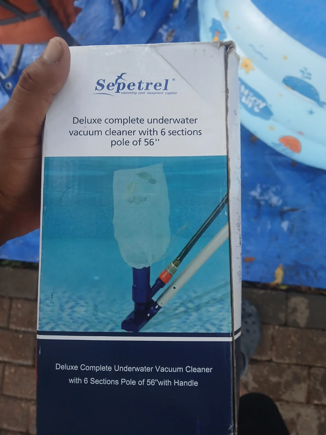 Sepetrel Deluxe Underwater Pool Vacuum Cleaner