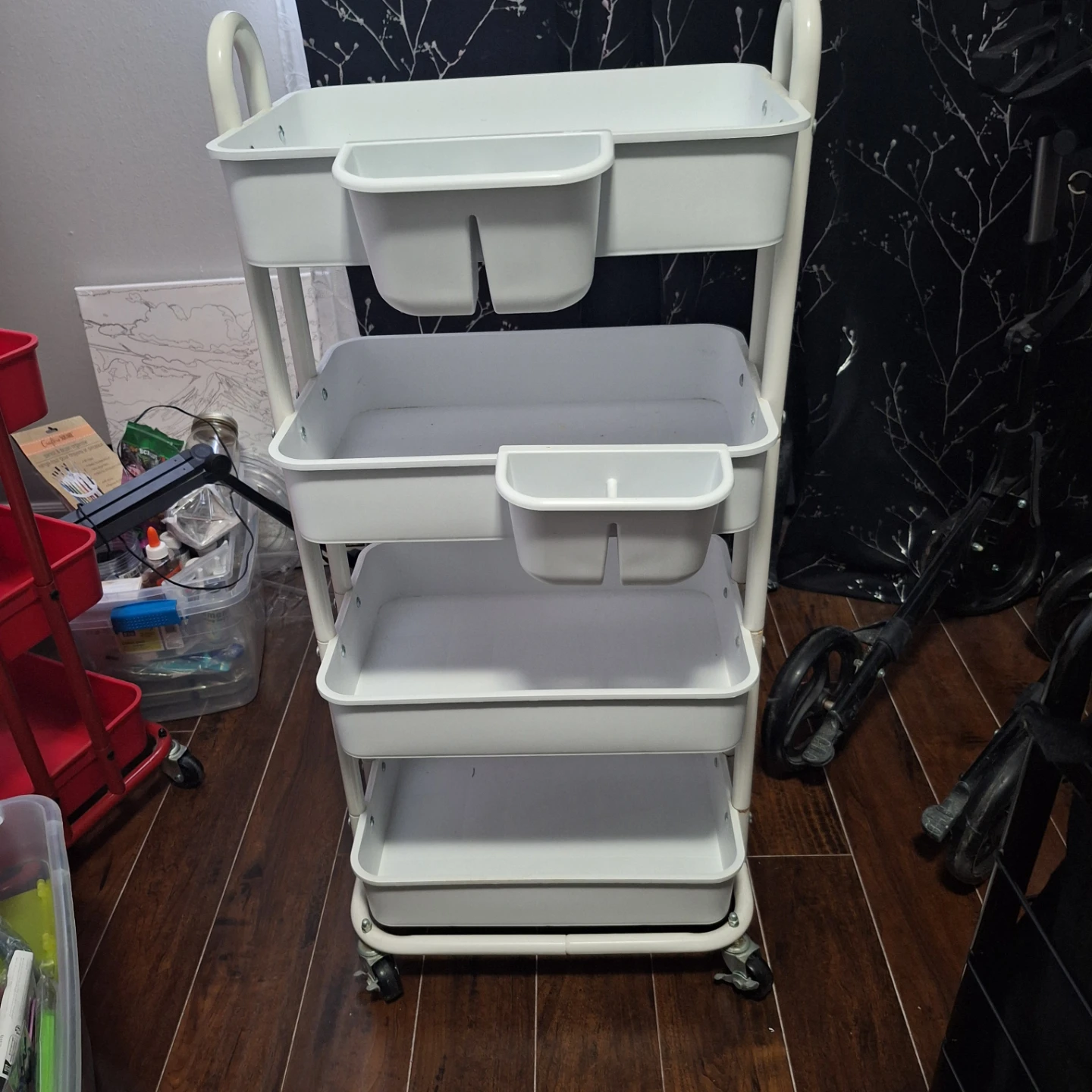 3-Tier Rolling Storage Cart