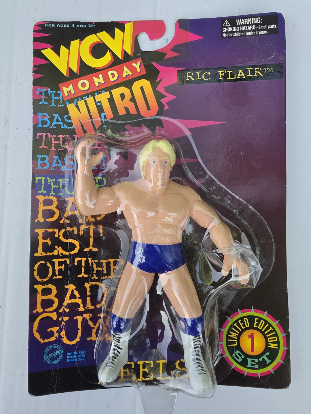 Vintage 1997 WCW Monday Nitro Ric Flair Action Figure