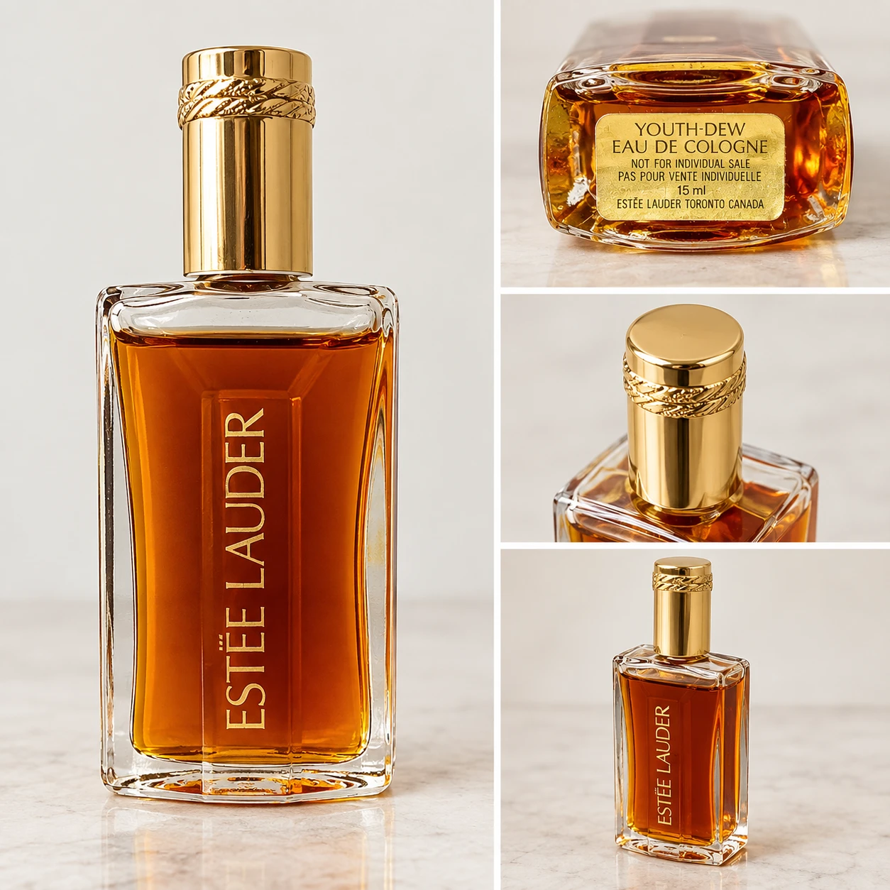 Vintage Estée Lauder Youth-Dew Eau de Cologne 15ml Nearly Full