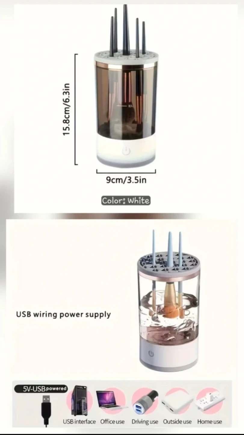 🏈Automatic Makeup Brush Cleaner - photo 3