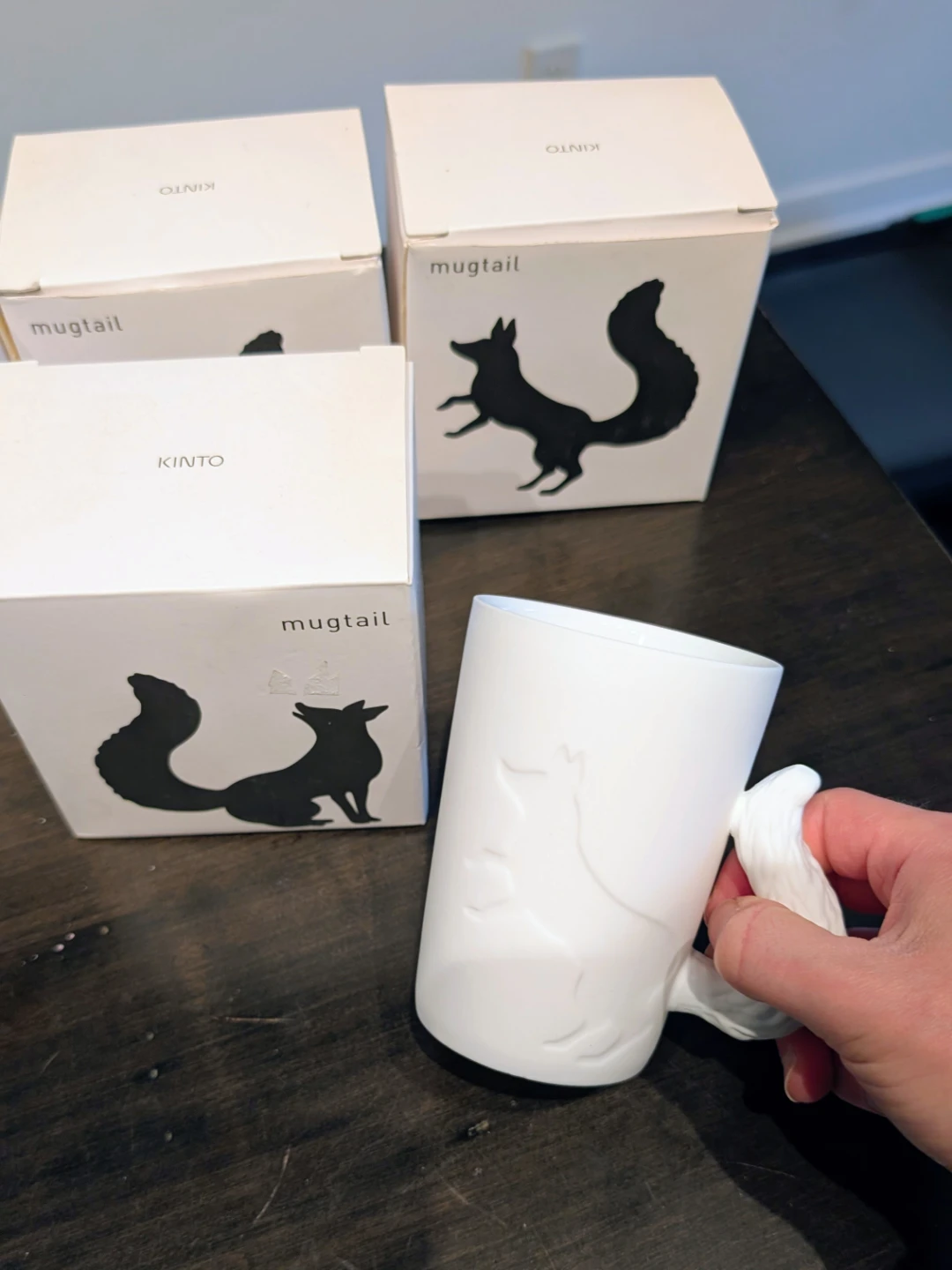 Kinto Mugtail Fox Mugs BRAND NEW set of 4 - photo 2