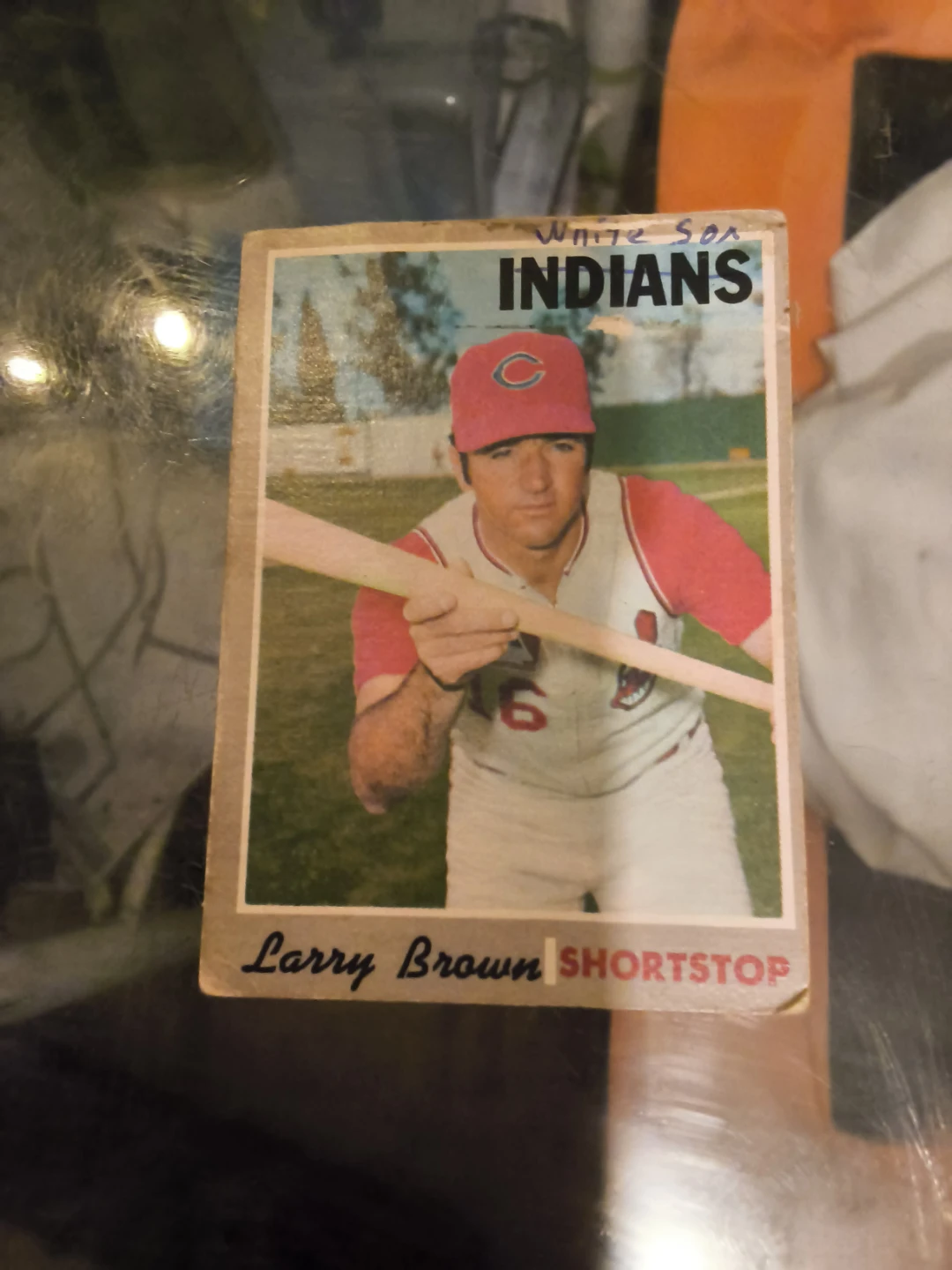 Vintage 1970 Topps Larry Brown Baseball Card