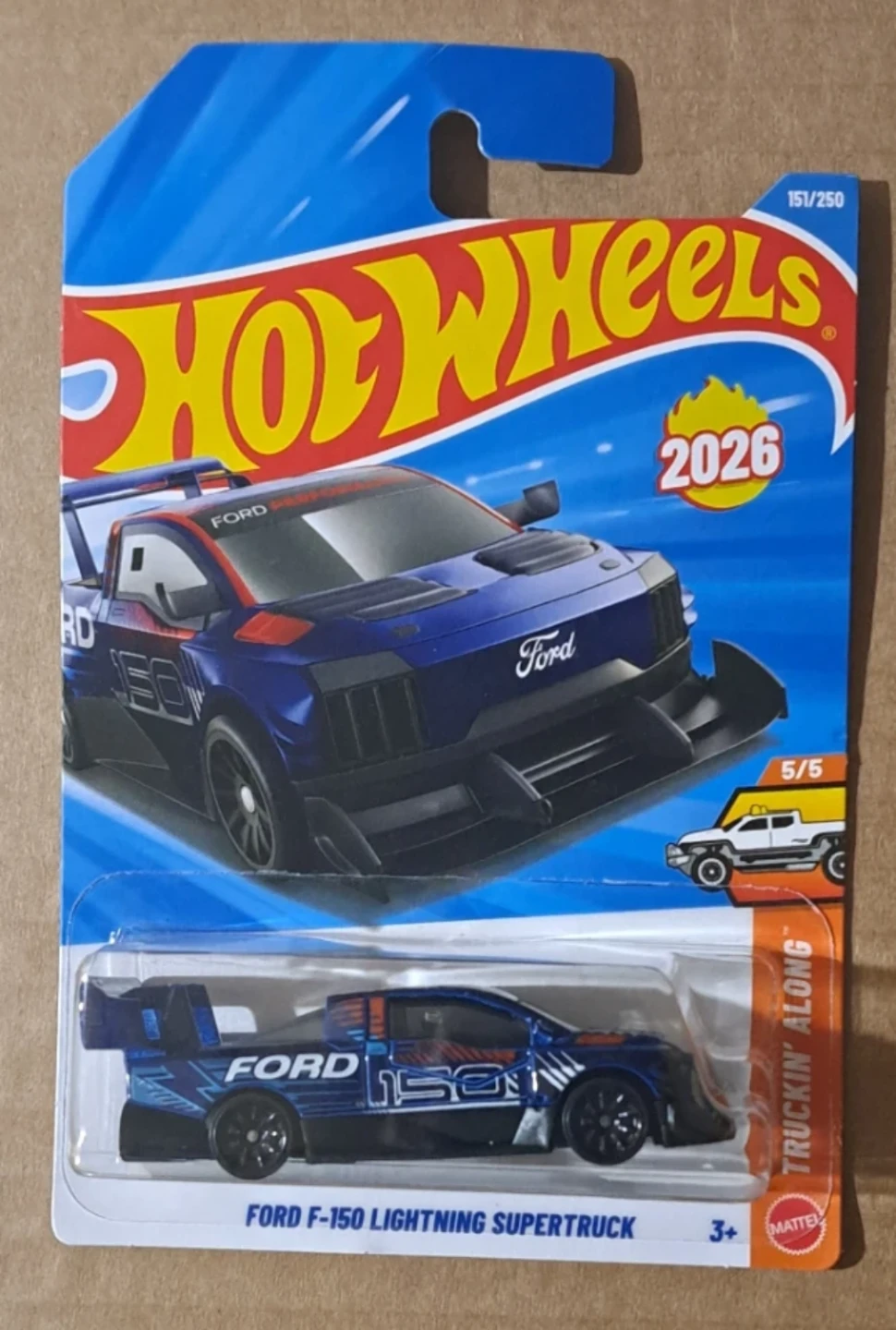 Hot Wheels Ford F-150 Lightning Supertruck