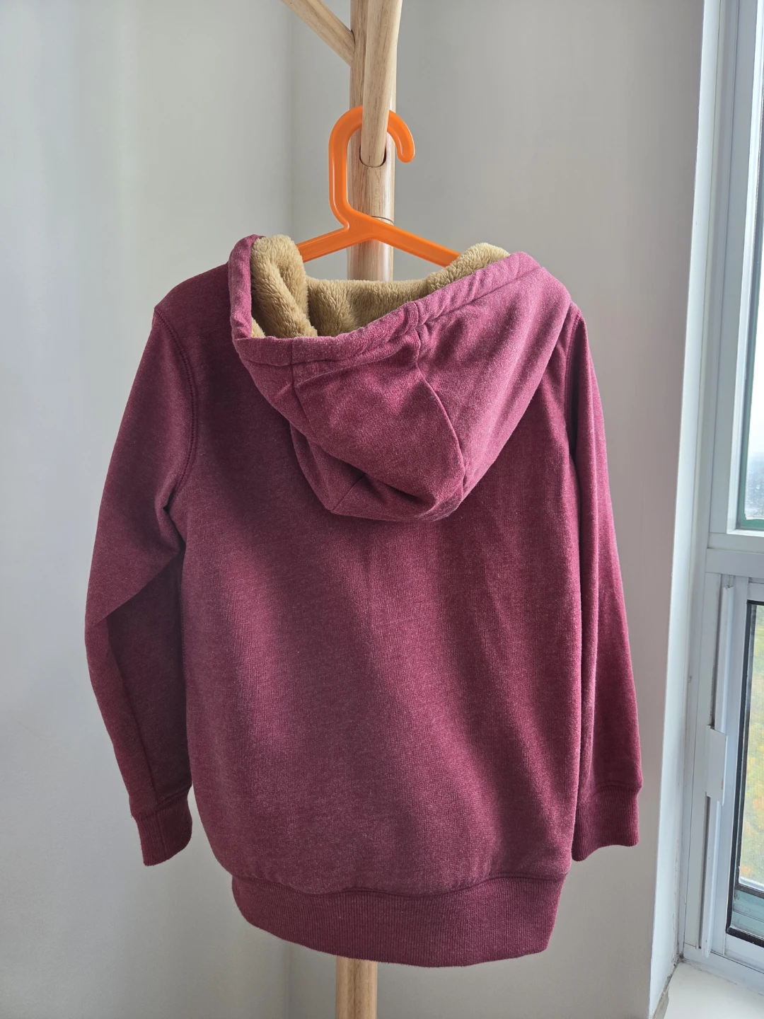 Kids Faux Fur Lined Hoodie - Size 8 - photo 4
