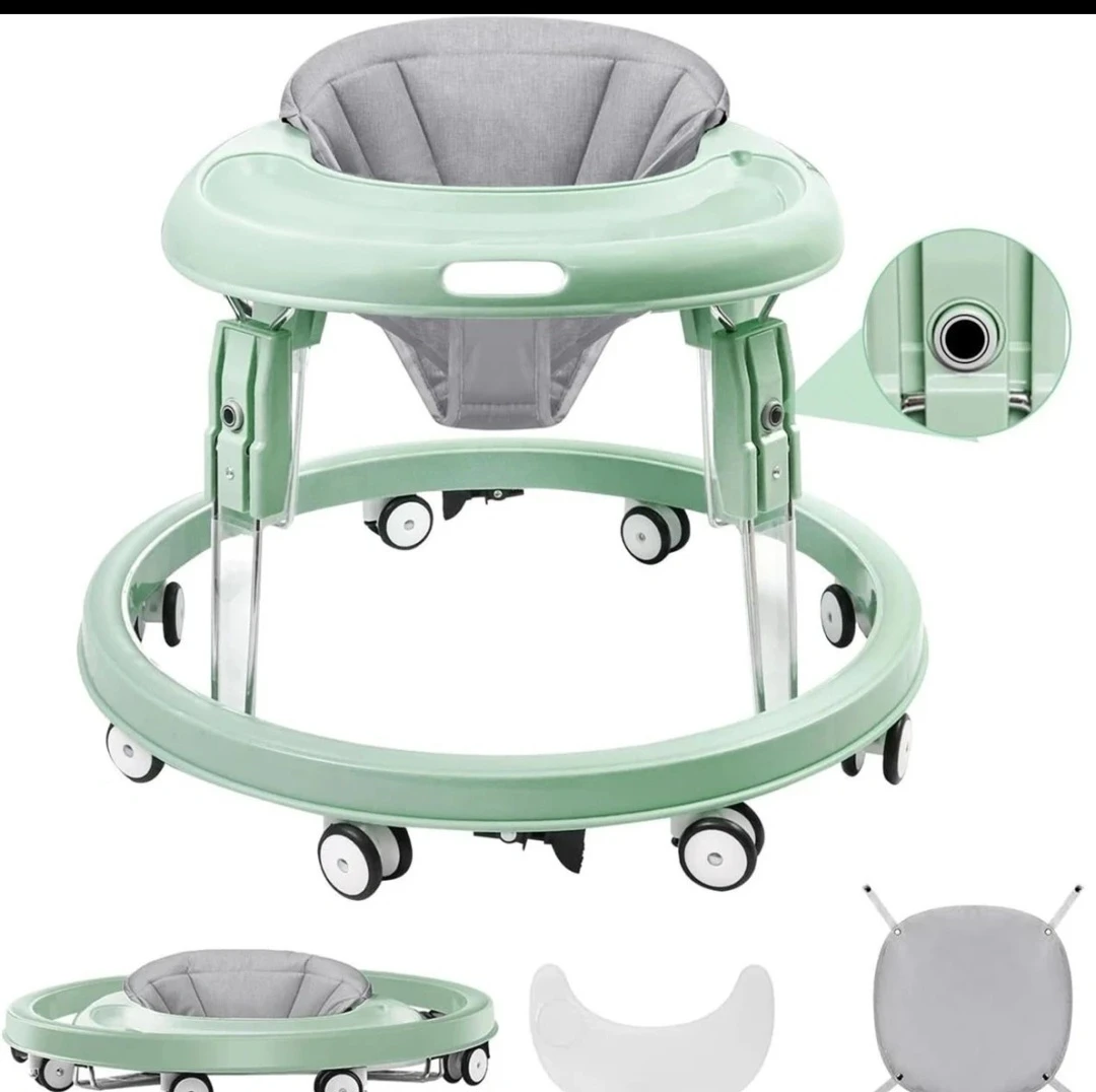 New<> Collapsible Baby Walker in Green