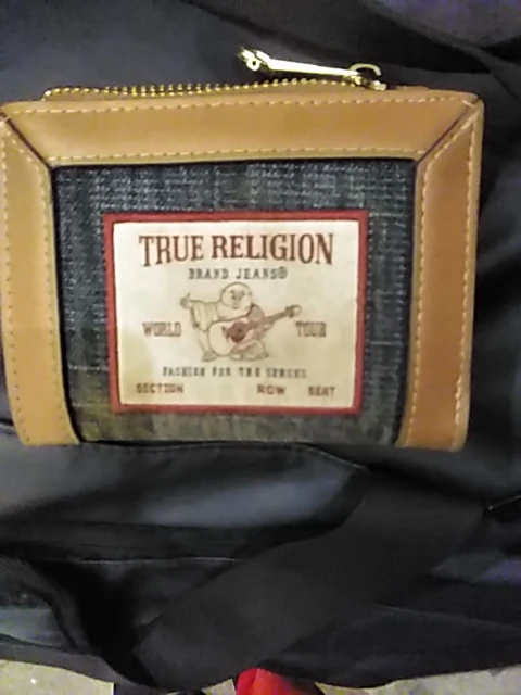 True Religion bi-fold wallet