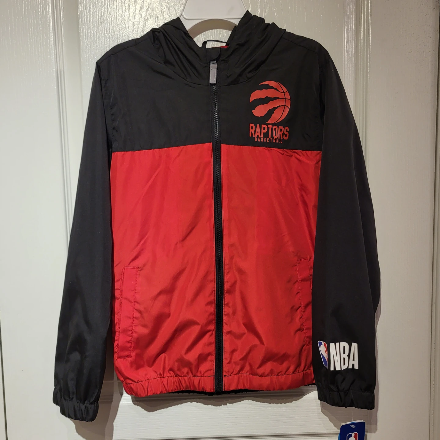 Youth Toronto Raptors Basketball Windbreaker
