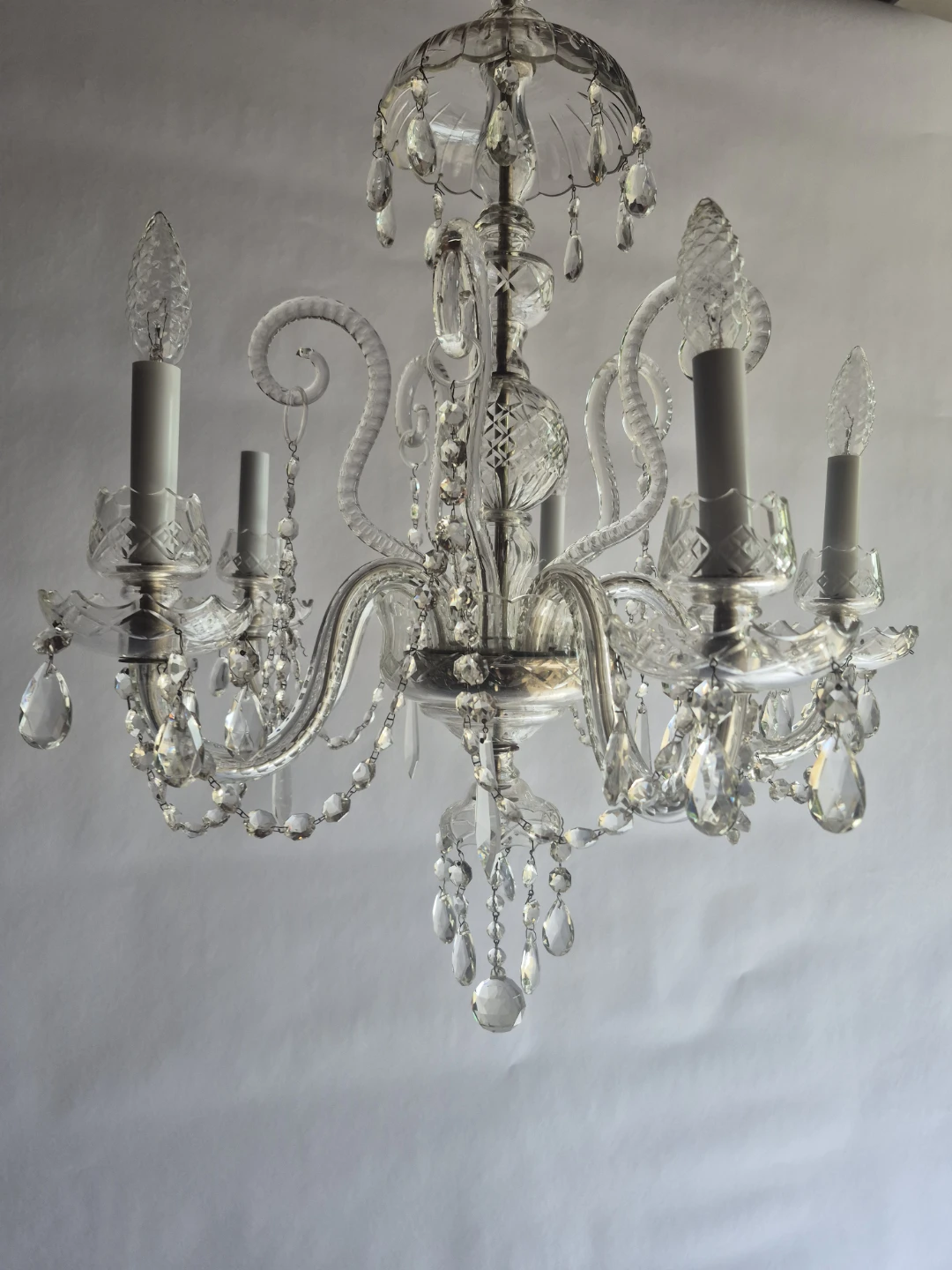 5 Bulb Crystal Chandelier - photo 4