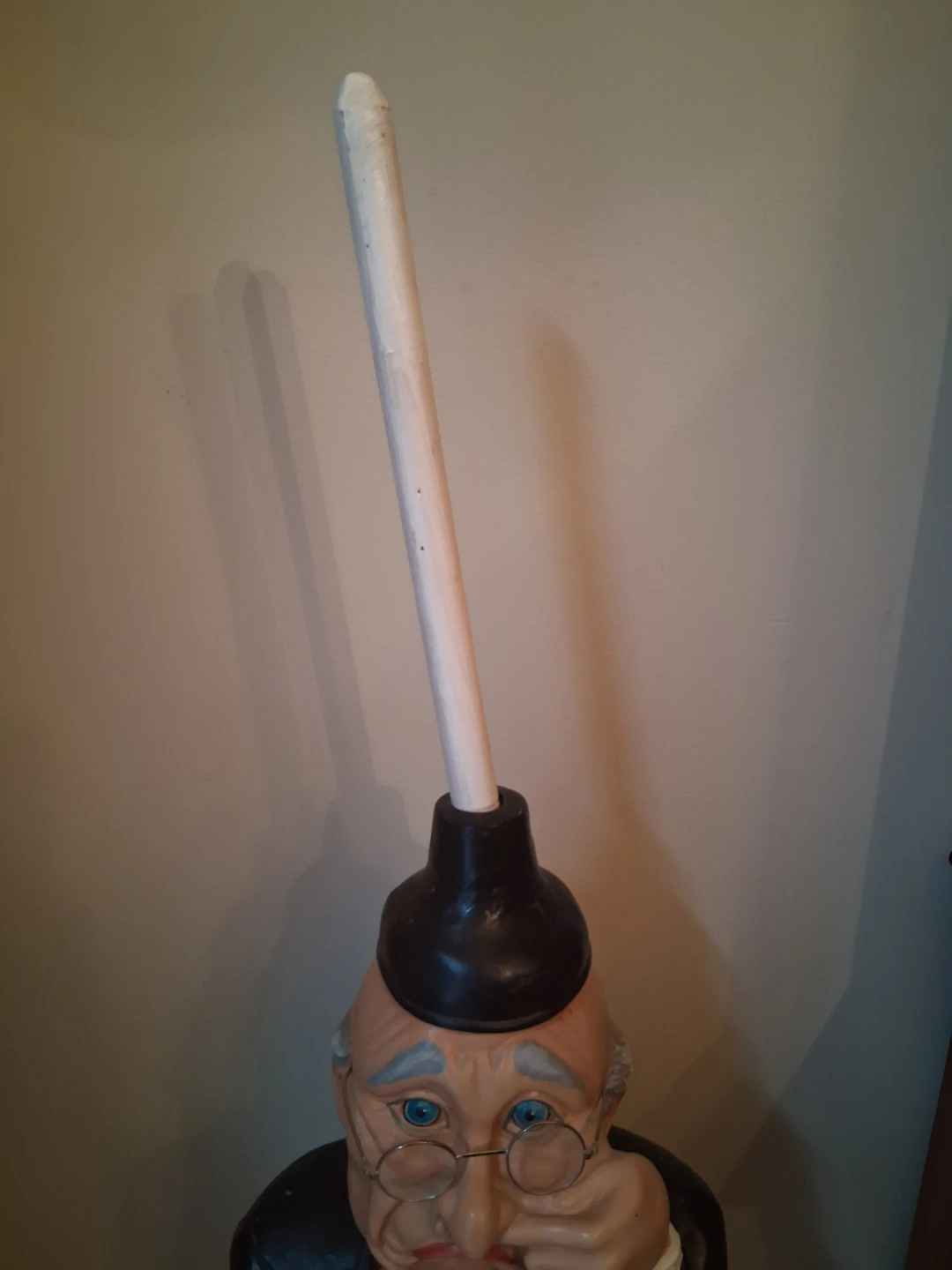 Novelty Gentleman Toilet Paper Holder - photo 3