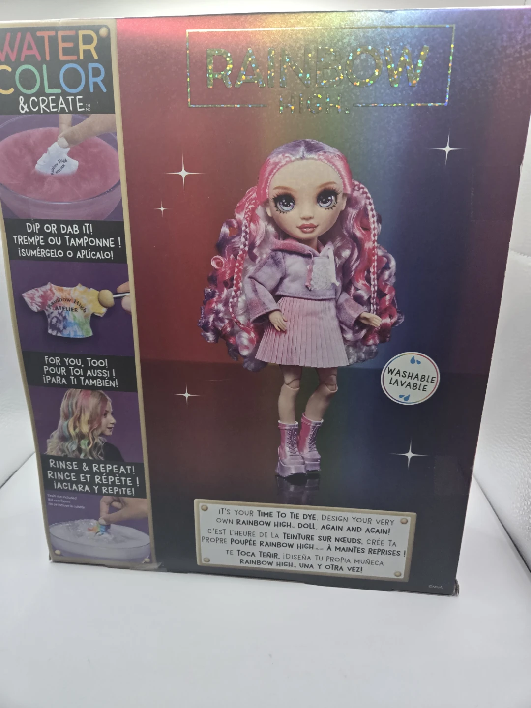 Brand New Sealed Watercolor & Create Rainbow High Doll - photo 2