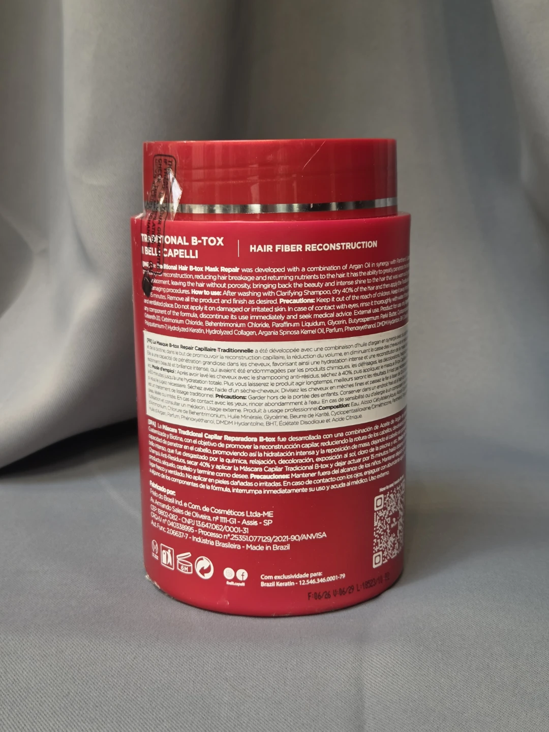I Belli Capelli Ravenna B-Tox Repair 1kg - photo 2