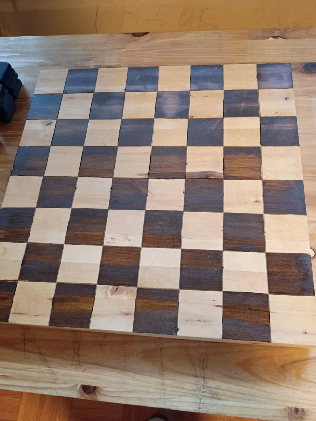 Handmade checker board - photo 5