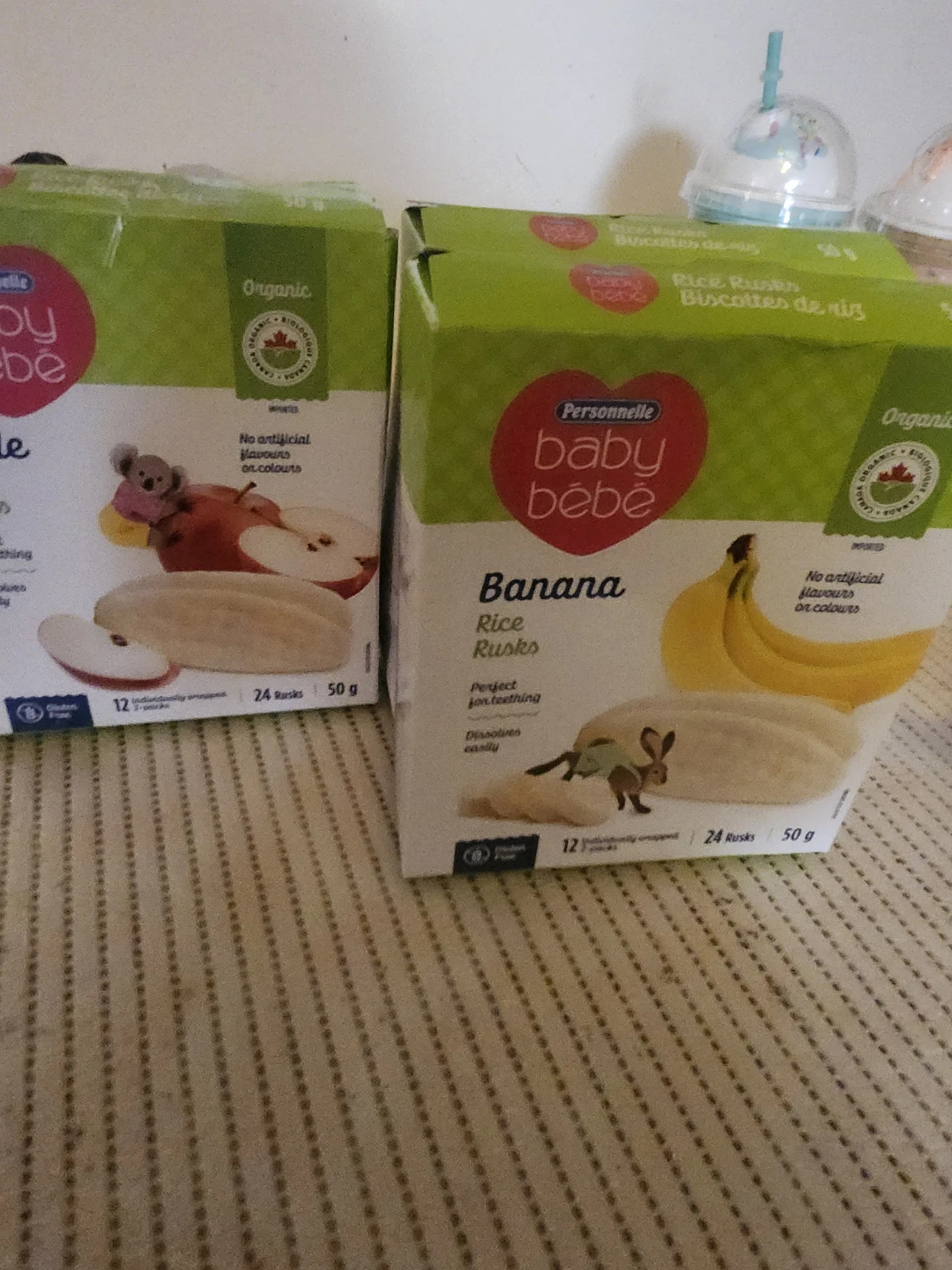 Personnelle Baby Bebe Rice Rusks Assortment