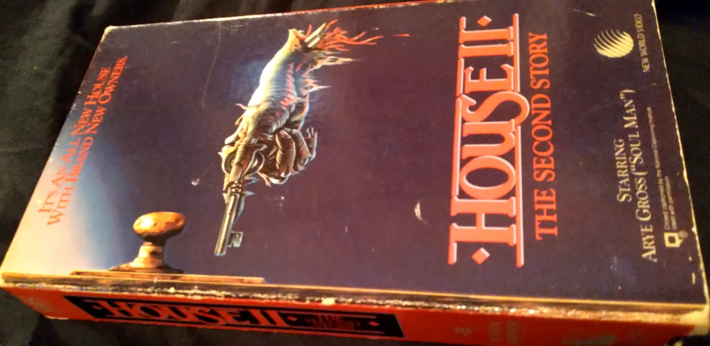 HOUSE II VHS - CULT 80's HORROR/ COMEDY - photo 2