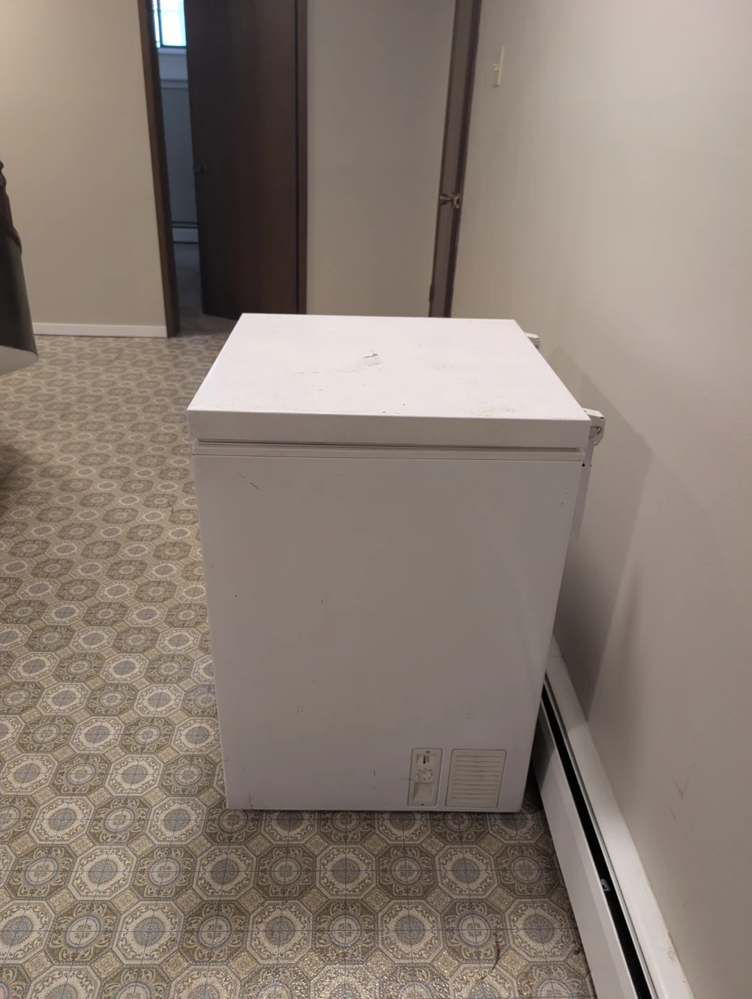 White Chest Freezer