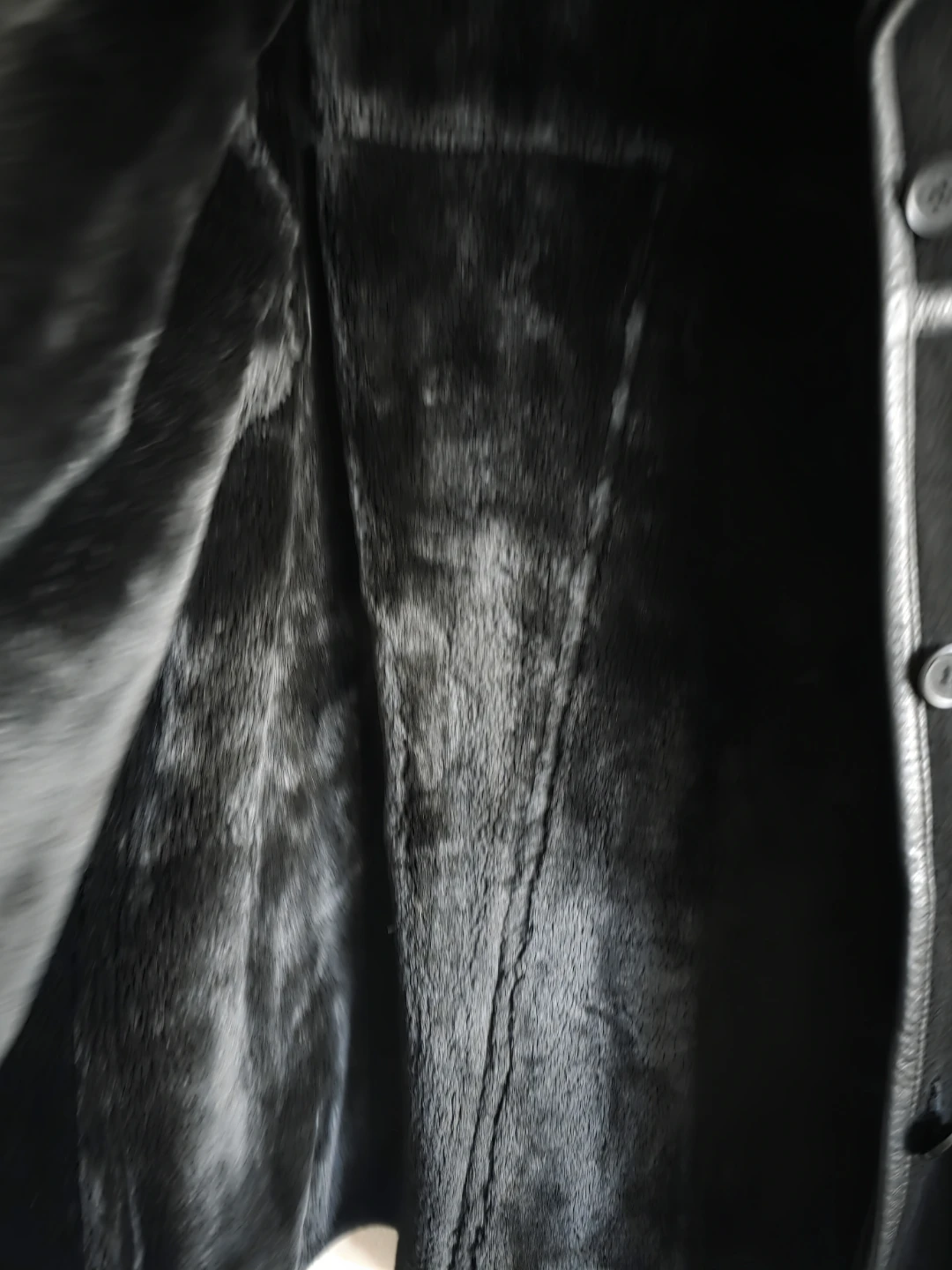 Jones New York Sport Black Faux Fur Lined Coat - photo 3