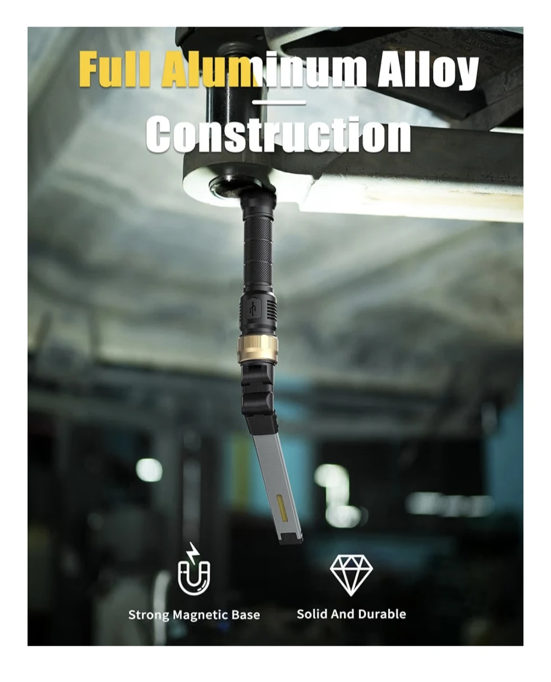 Rechargeable Magnetic LED Work Light - photo 4
