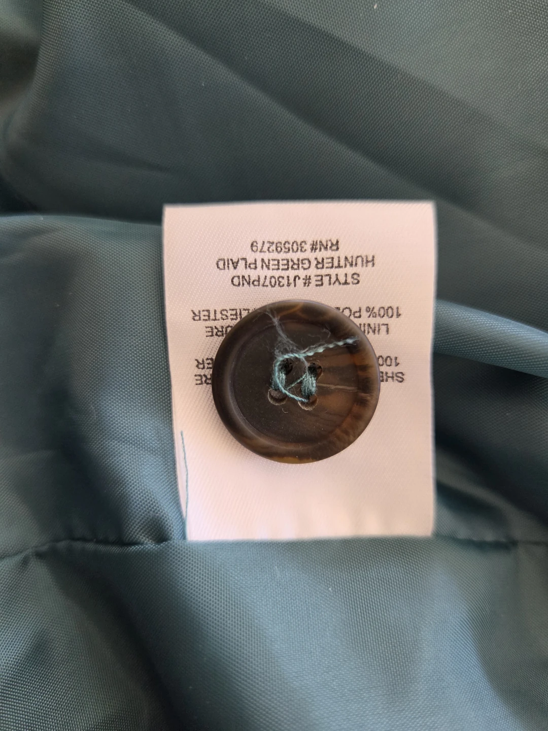 Thread & Supply Plaid Shacket Teal xs - photo 4
