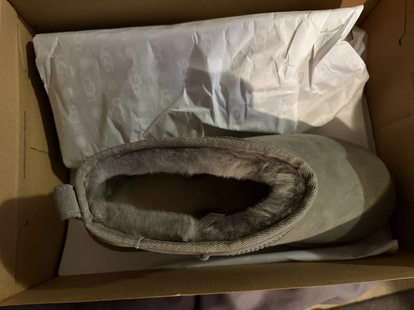 UGG Classic Ultra Mini Boots - Grey - photo 3