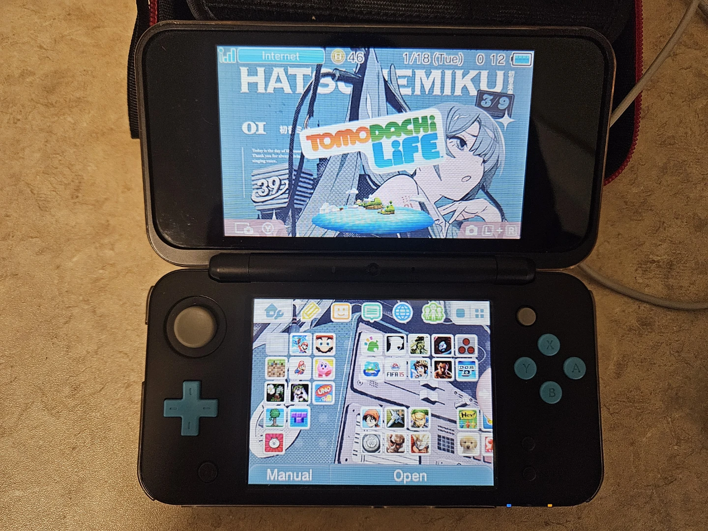 Modded Nintendo 2DS XL - 400gb