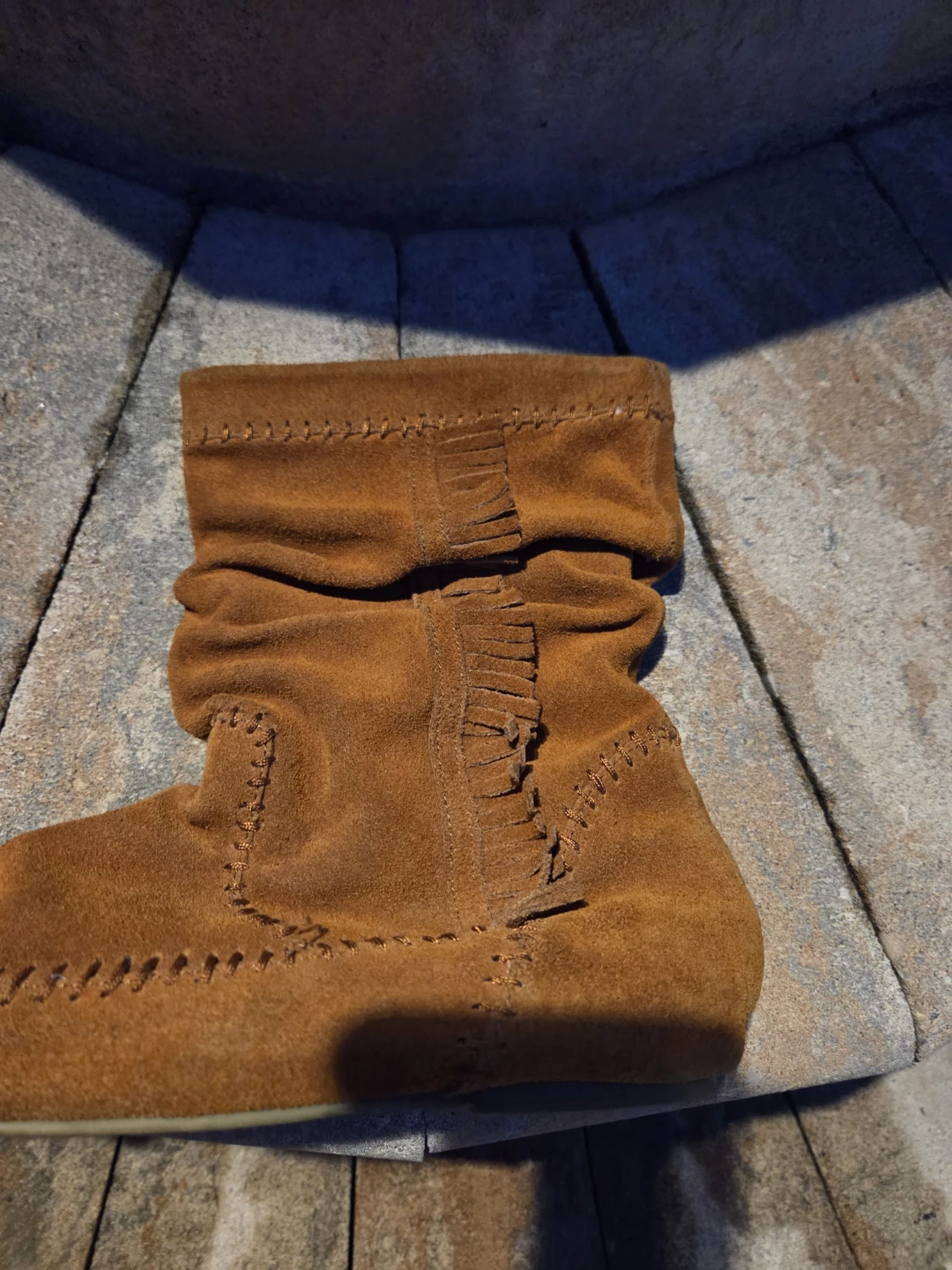 Chinese Laundry Suede Moccasin Boots - photo 2
