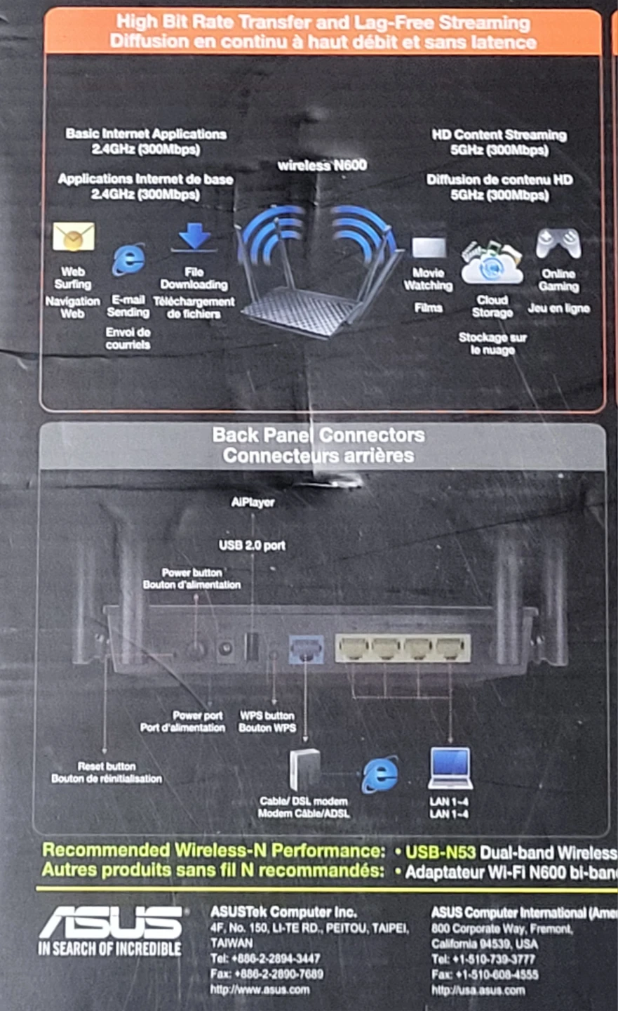 ASUS RT-N600 Dual-Band Wireless Router - photo 3