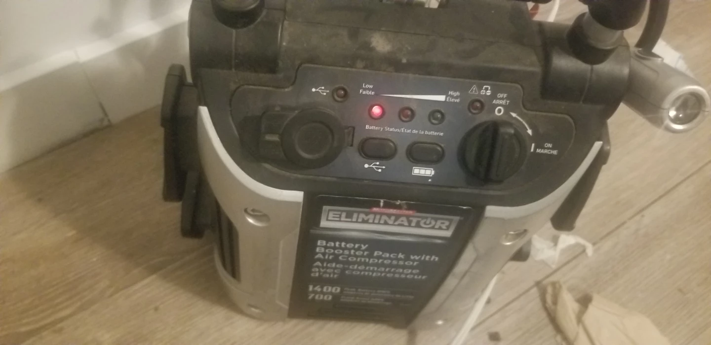 Eliminator Battery Booster Pack with Air Compressor