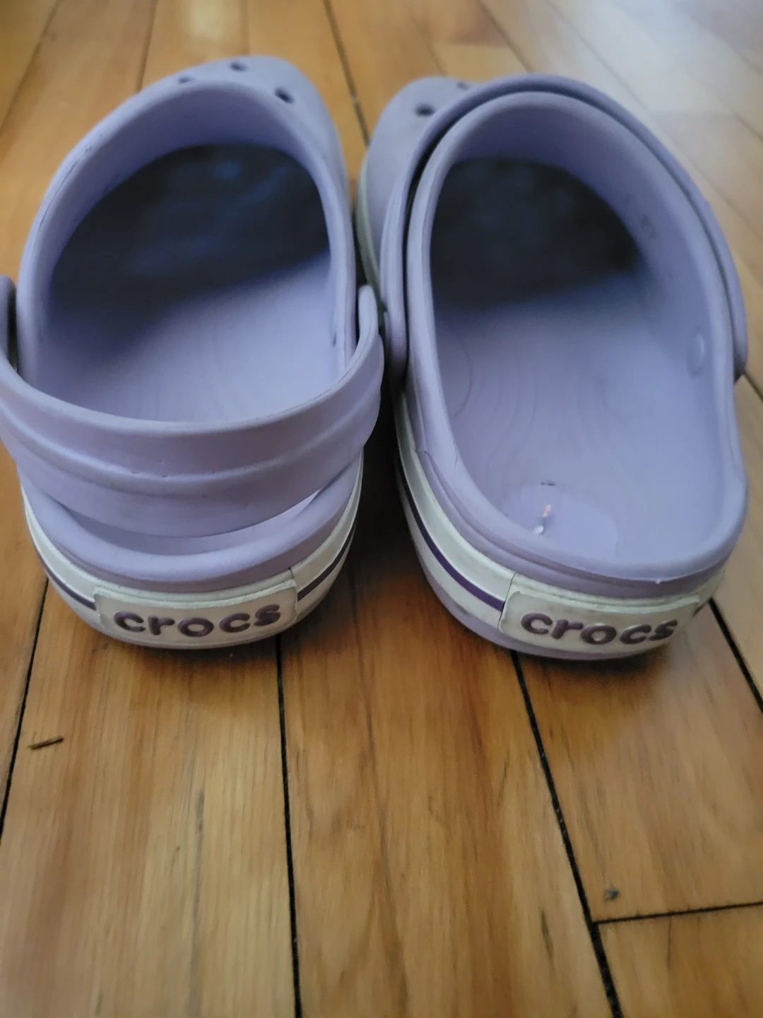 Light Purple Crocs Clogs J3 - photo 3
