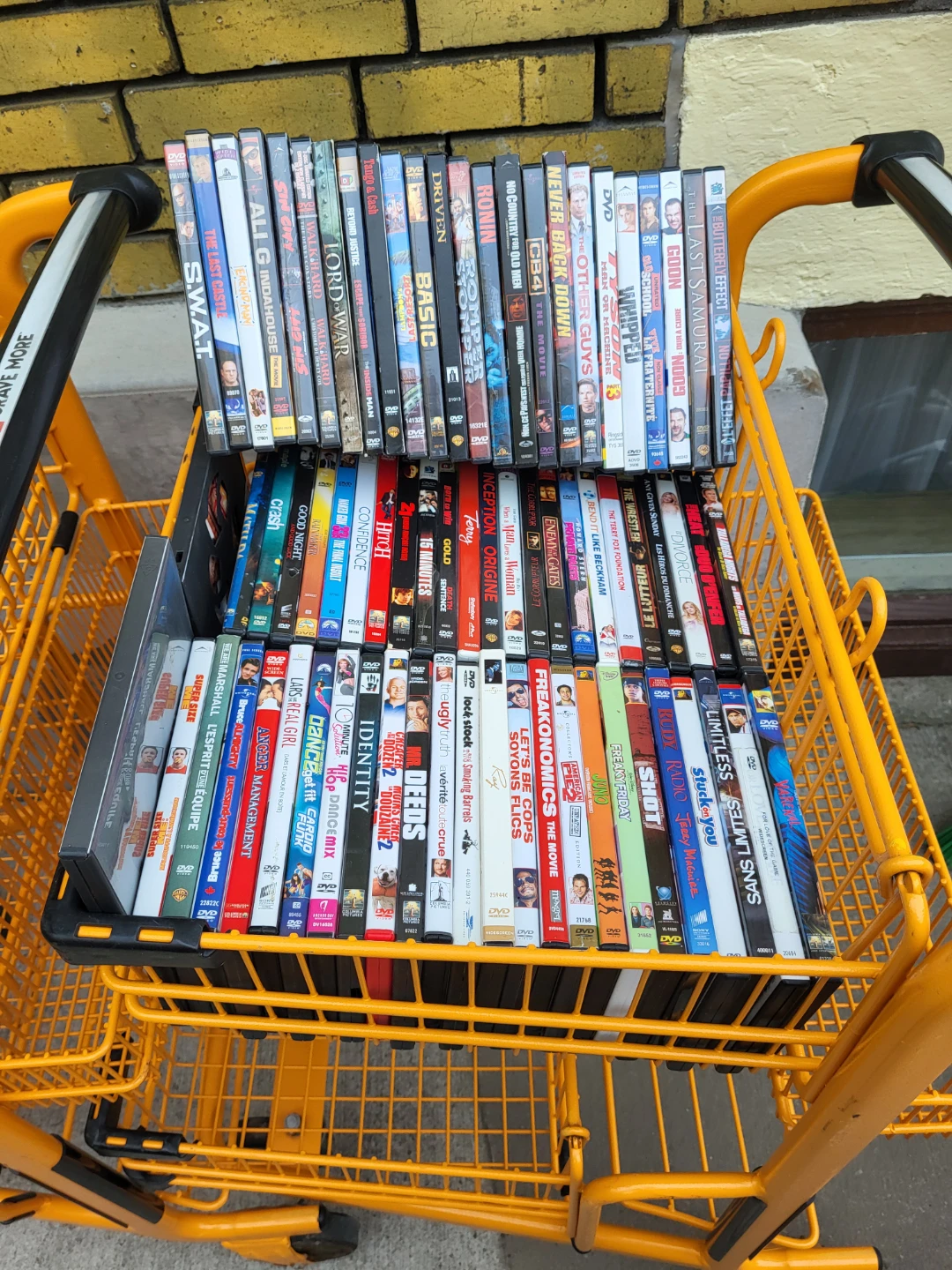 Over 100 Large collection of mixed genre DVD movies