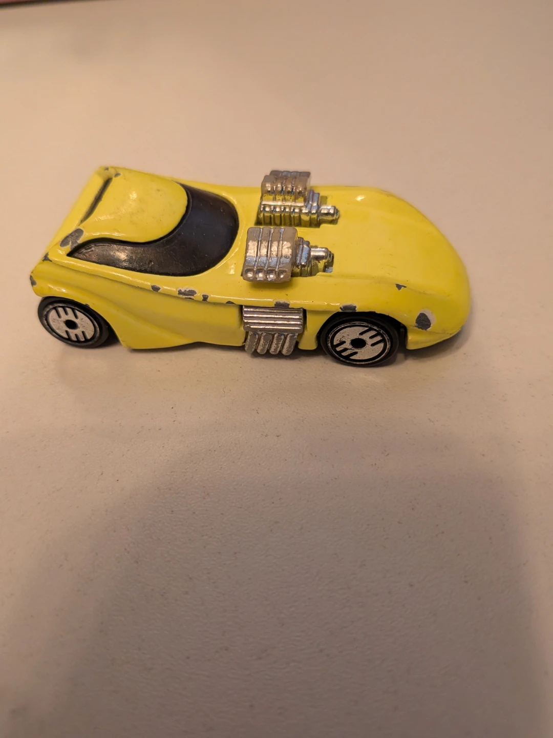 Hot Wheels Yellow Twin Mill Toy Car - photo 2