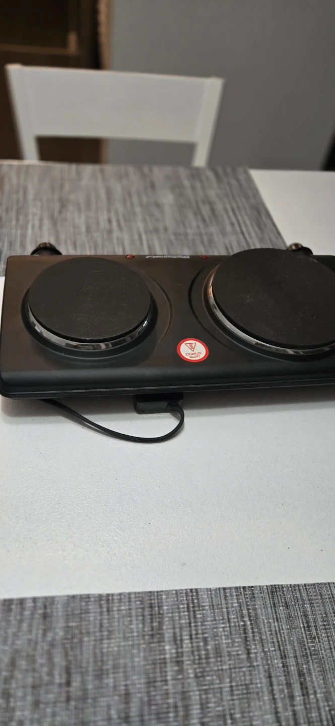 2 burner electric  stove
