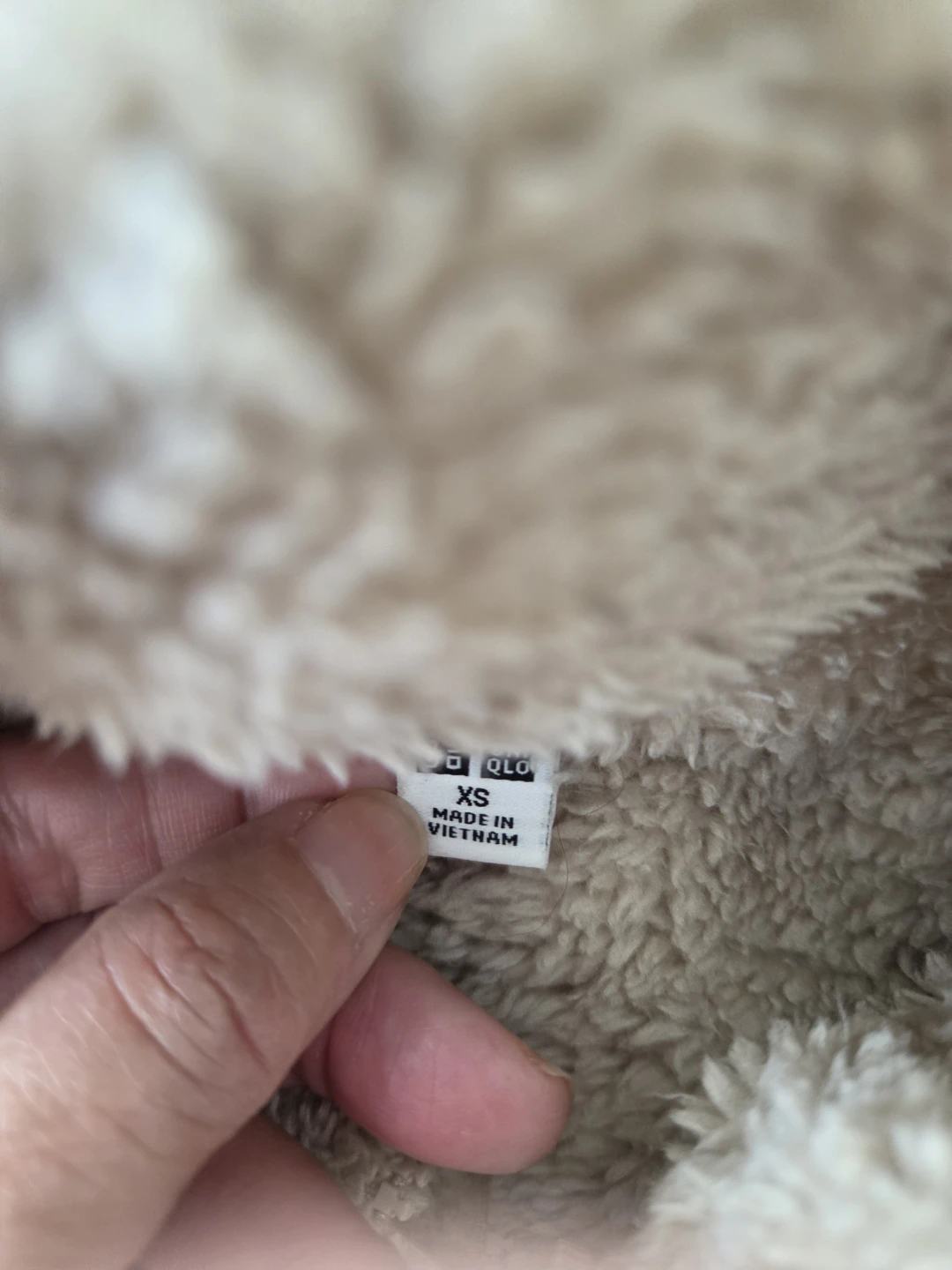 Uniqlo Beige Fleece Full-Zip Jacket - photo 2